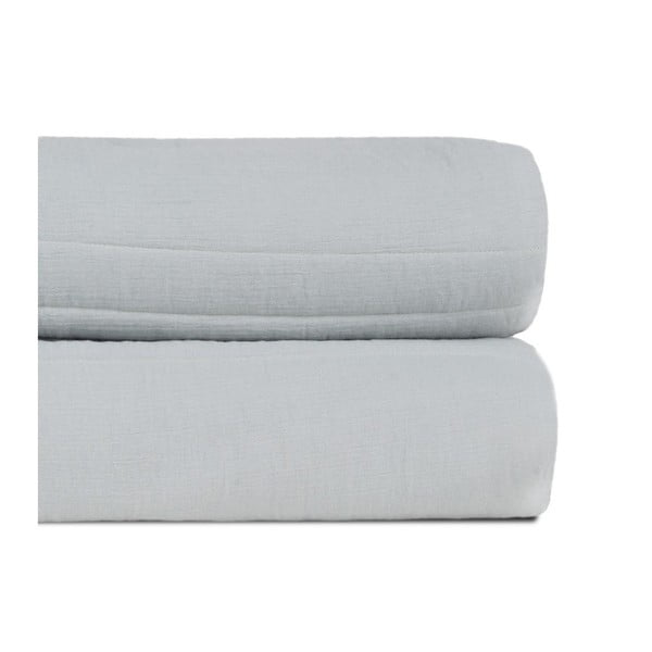 Prašno zeleno prešito pregrinjalo 230x260 cm – Ixia