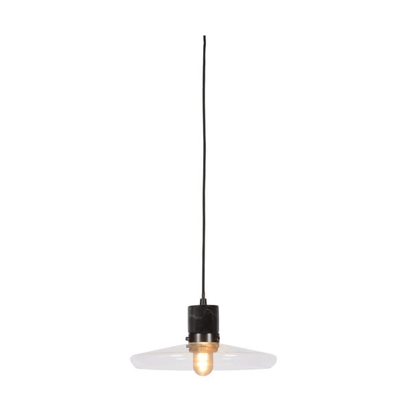 Črna viseča svetilka Citylights Paris, ⌀ 32 cm