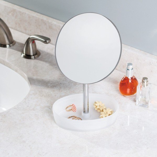 Ogledalo z organizatorjem InterDesign Gina Vanity-image-1