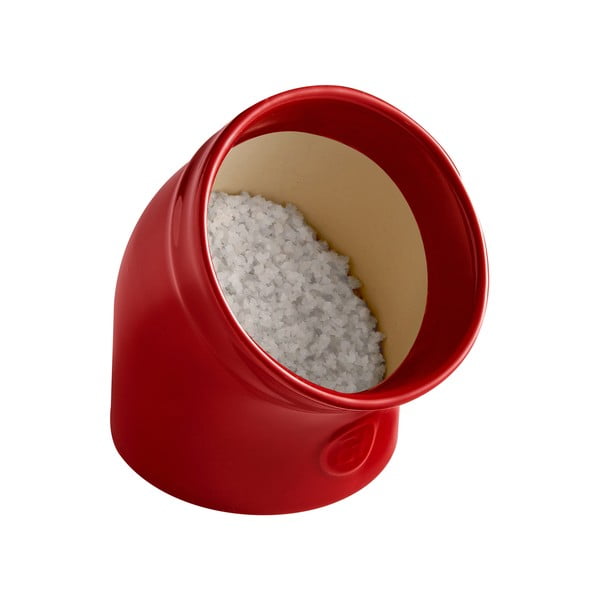 Rdeča posoda za sol Emile Henry-image-1