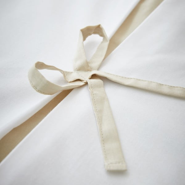 Bela enojna posteljnina 135x200 cm Milo Bow – Catherine Lansfield-image-4