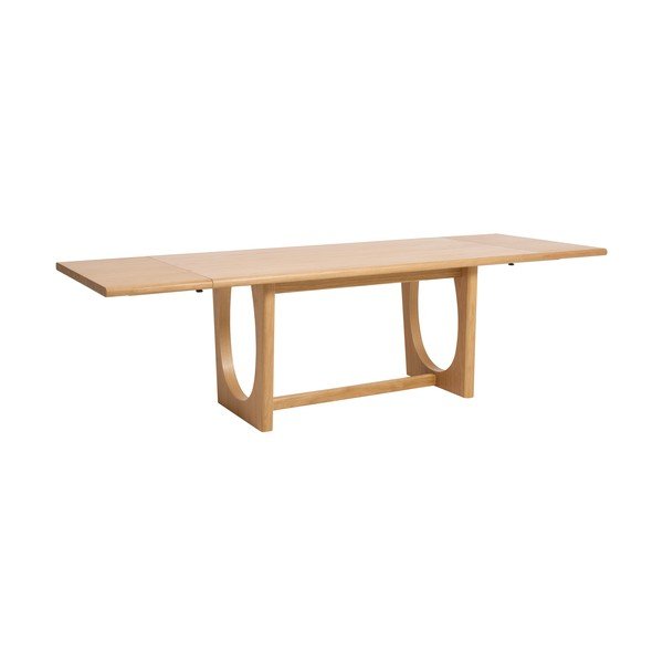 Dodatna mizna plošča v hrastovem dekorju 45x95 cm Flow – Unique Furniture-image-2