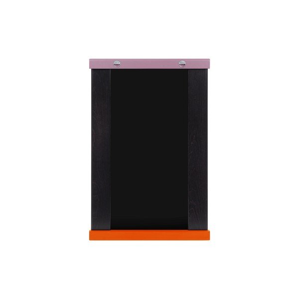 Stensko ogledalo s polico z lesenim okvirjem 50x75 cm Lun – noo.ma-image-4