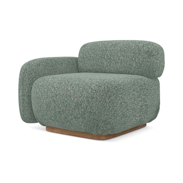 Svetlo zelen modul za sedežno garnituro (levi kot) Ailani – Makamii-image-1