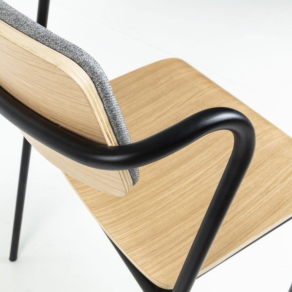 Jedilni stol iz hrastovega lesa Kave Home Zaha-image-1