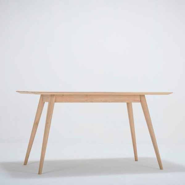 Jedilna miza iz hrastovega lesa Gazzda Stafa, 140 x 90 cm-image-2