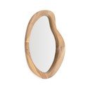 Stensko ogledalo z lesenim okvirjem 44x68 cm Selem – Kave Home