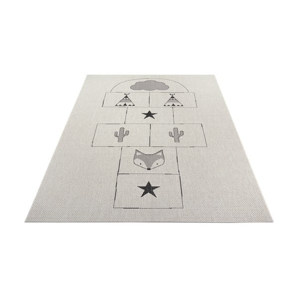 Siva otroška preproga Ragami Games, 160 x 230 cm-image-2