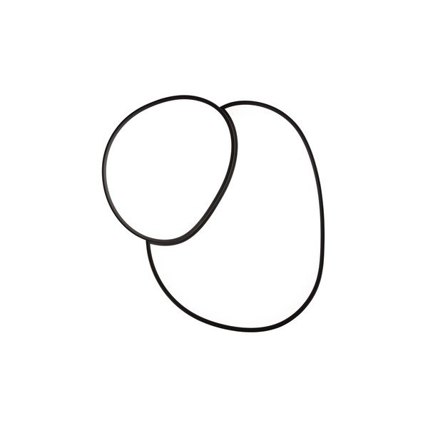 Črna LED stropna svetilka 63.5x77 cm Rise – Trio-image-4