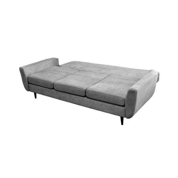 Siva trisedežna zofa s črnimi nogami Mazzini Sofas Jasmin-image-4