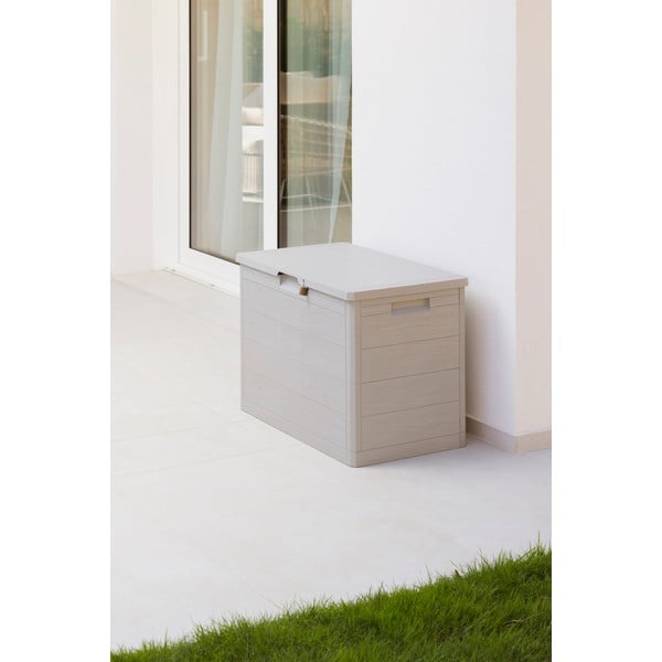 Svetlo siva plastična vrtna škatla za shranjevanje Woodys – Toomax-image-2