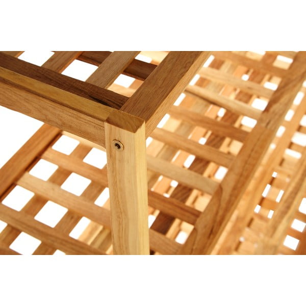 Omarica za čevlje iz masivnega oreha v naravni barvi – Premier Housewares-image-4