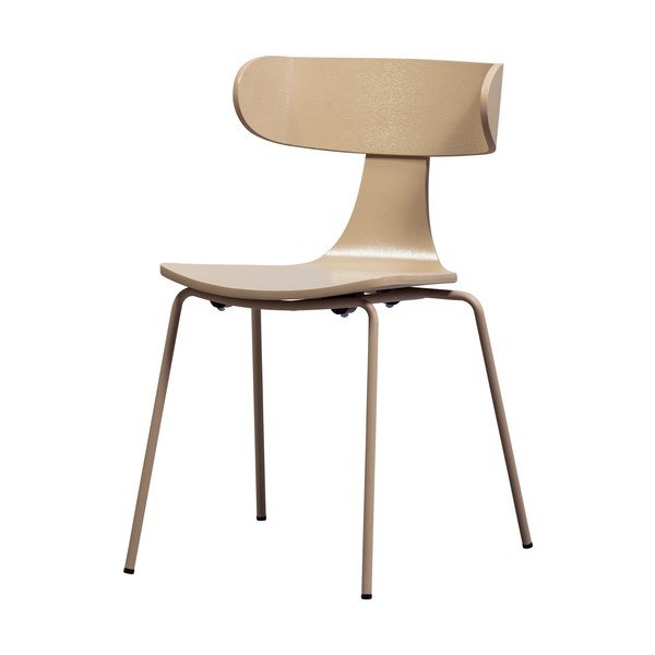 Jedilni stol z možnostjo nalaganja v jesenovem dekorju v naravni barvi Form – WOOOD-image-3