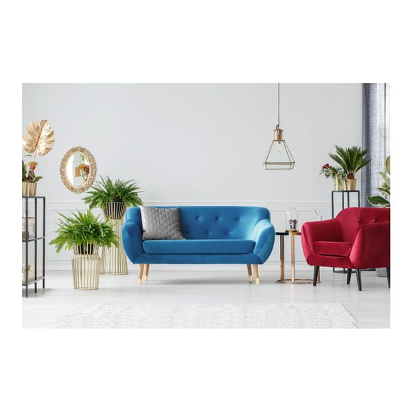 Modra dvosedežna zofa Mazzini Sofas Amelie-image-4