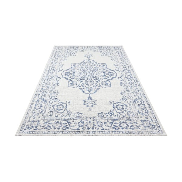 Modro-krem zunanja preproga NORTHRUGS Tilos, 160 x 230 cm-image-4