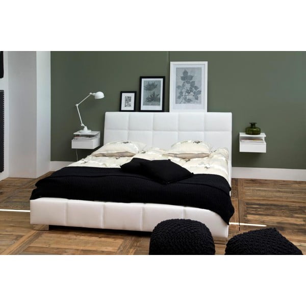 Bela stenska nočna omarica Ashlan - Actona-image-2