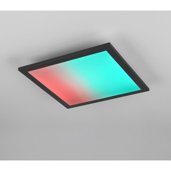 Črna LED stropna svetilka 29.5x29.5 cm Beta – Reality-image-1