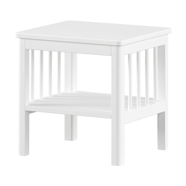 Bela otroška nočna omarica iz masivne bukve Forrest – Vipack