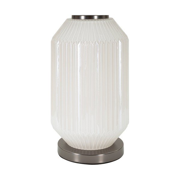 Siva namizna svetilka s tekstilnim senčilom (višina 65 cm) Brighty – Mauro Ferretti-image-3