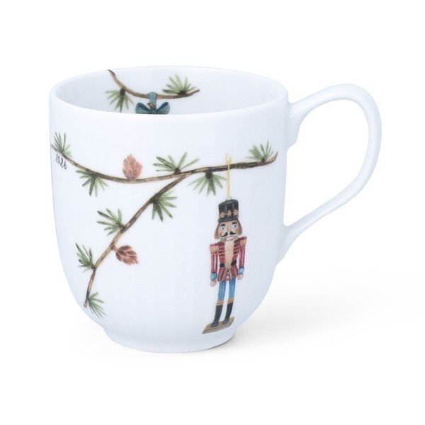 Bela porcelanasta skodelica z božičnim motivom 330 ml Hammershøi Christmas – Kähler Design