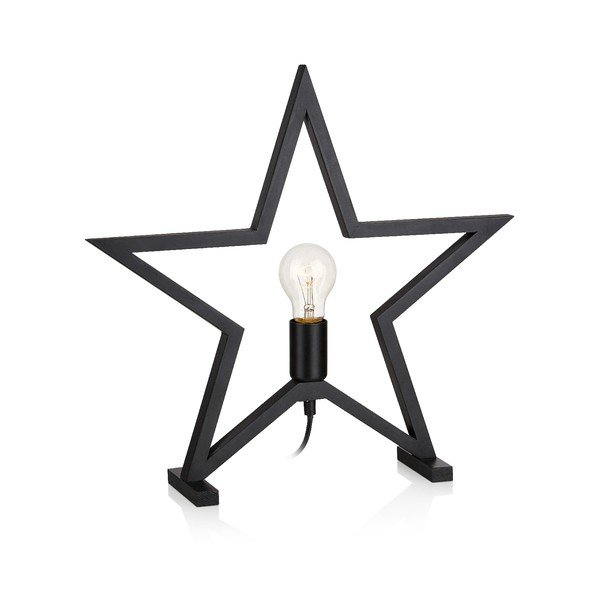 Črna svetlobna dekoracija Markslöjd Marta, višina 42 cm-image-1