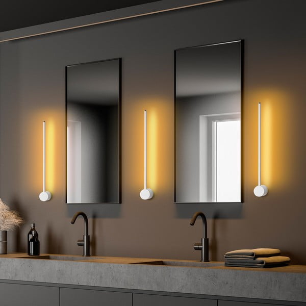 Bela LED stenska svetilka Sword – Opviq lights-image-3