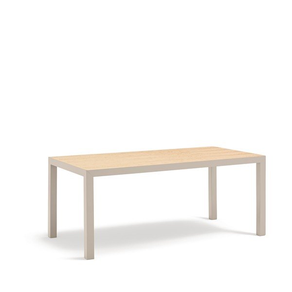 Jedilna miza s hrastovo mizno ploščo 75x180 cm Alma – Teulat-image-2