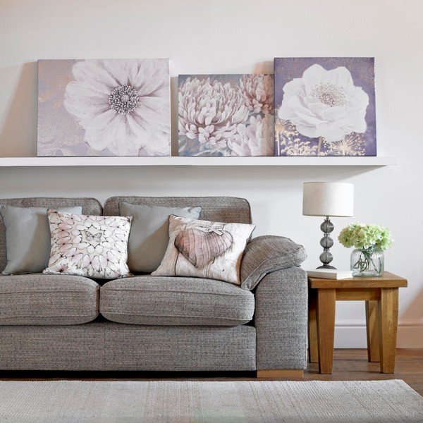 Slika Graham & Brown Grey Bloom, 80 x 60 cm-image-1
