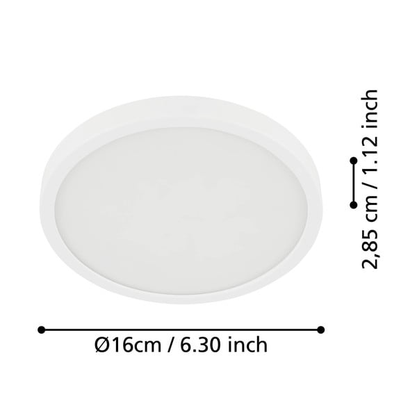 Bela LED stropna svetilka FUEVA 5 – EGLO-image-2