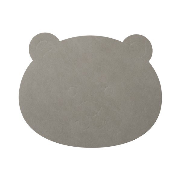 Otroški pogrinjek iz eko usnja 30x38 cm Bear Nupo – LIND DNA