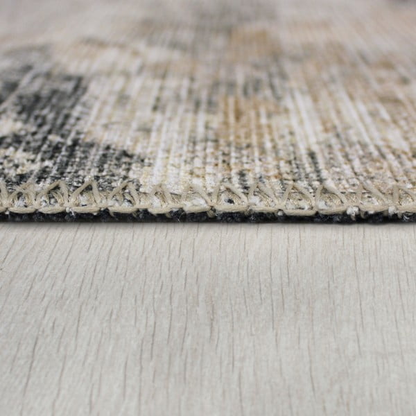 Sivo-bež pralna preproga 115x170 cm Lila Abstract – Flair Rugs-image-4