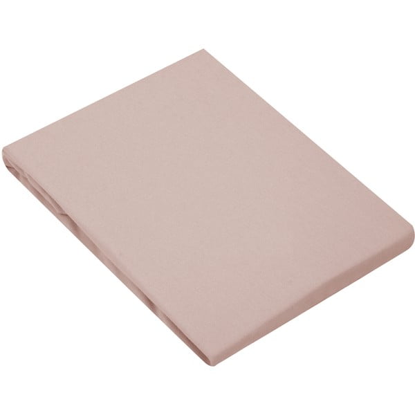 Roza flanelna posteljnina Westwing Collection, 90 x 200 cm-image-2