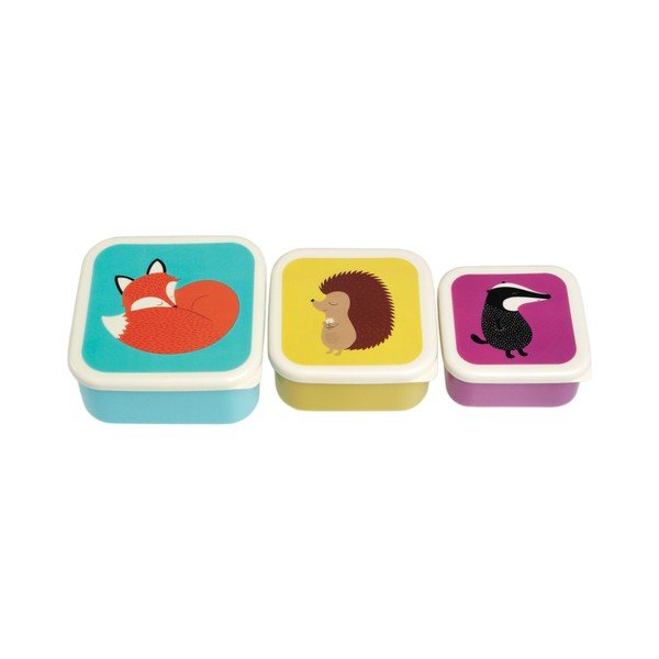 3-delni komplet škatl za prigrizke Rex London Rusty And Friends-image-2