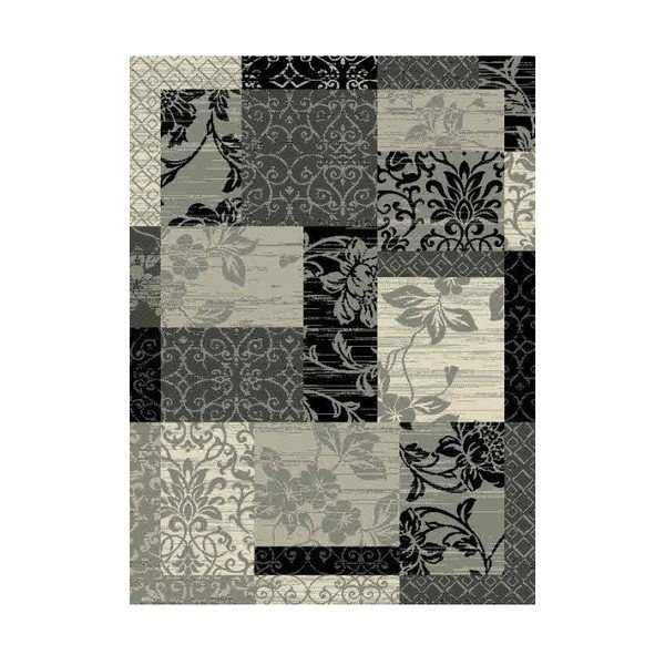 Siva tekačica Hanse Home Prime Pile Flower, 200 x 80 cm