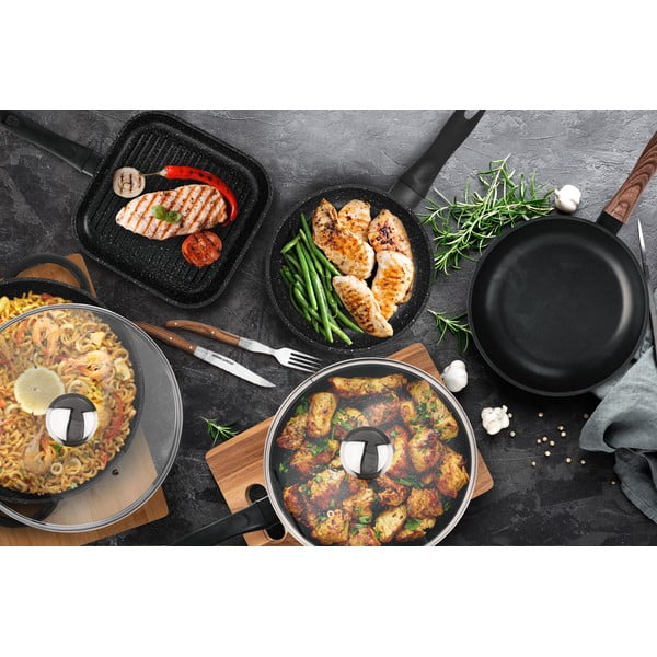 Ponev z neprijemljivo prevleko Pfluon Granit Orion Grande, ⌀ 28 cm-image-1