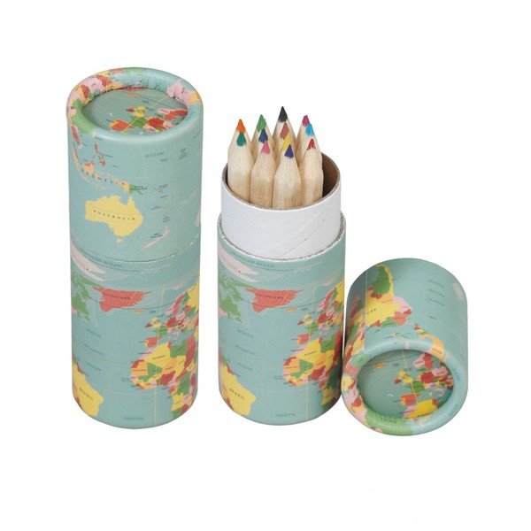 Komplet 12 barvic Rex London World Map-image-2