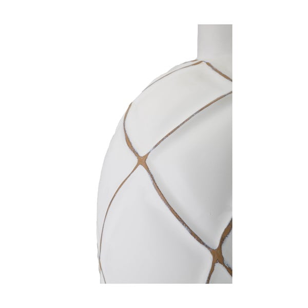 Bela/kremno bela namizna svetilka s tekstilnim senčnikom (višina 60 cm) Lines – Mauro Ferretti-image-3