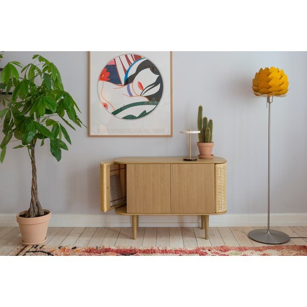 Nizka komoda v hrastovem dekorju 109x75 cm Treasures – UMAGE-image-1