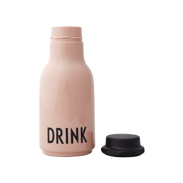 Roza steklenička za otroke Design Letters Drink, 330 ml-image-2