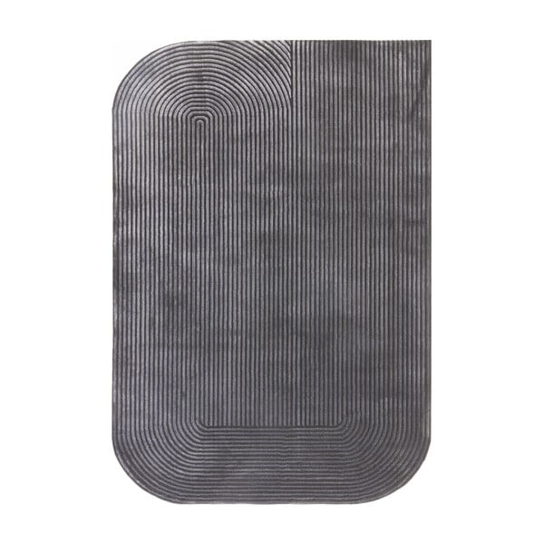 Antracitno siva preproga 160x230 cm Kuza – Asiatic Carpets