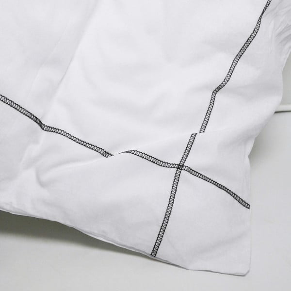 Bombažna odeja Happy Friday Basic Black, 200x200 cm-image-1