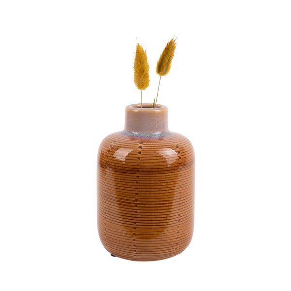 Oranžna keramična vaza PT LIVING Bottle, višina 14 cm-image-2