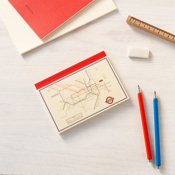 A6 zvezek 60 str. Heritage Tube Map – Rex London-image-1