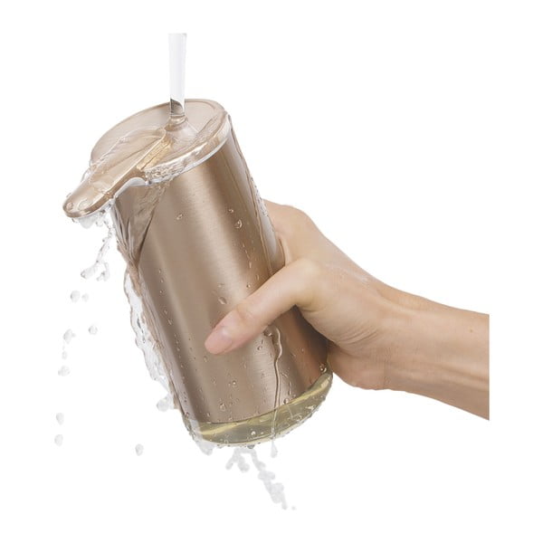 Avtomatski jekleni dozirnik za milo v zlati barvi 266 ml - simplehuman-image-2