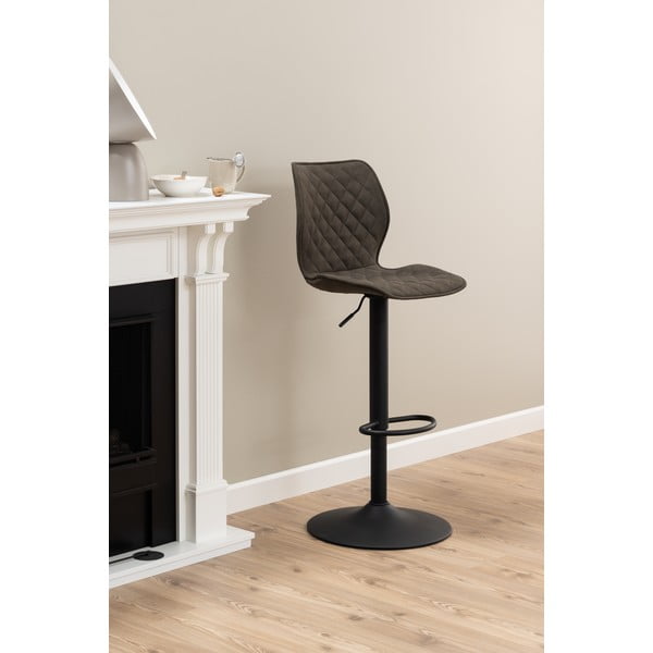 Temno zeleni vrtljivi barski stoli v kompletu 2 ks 116 cm Naomi – Actona-image-1