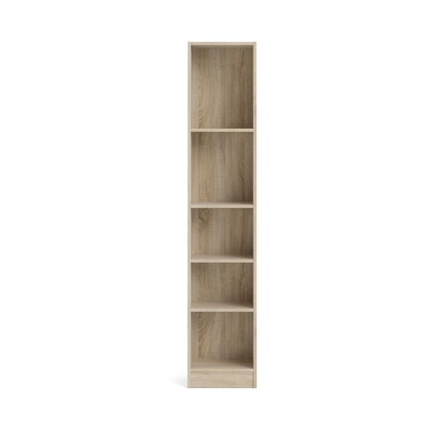 Knjižna omara v hrastovem dekorju Tvilum Basic, 41 x 203 cm