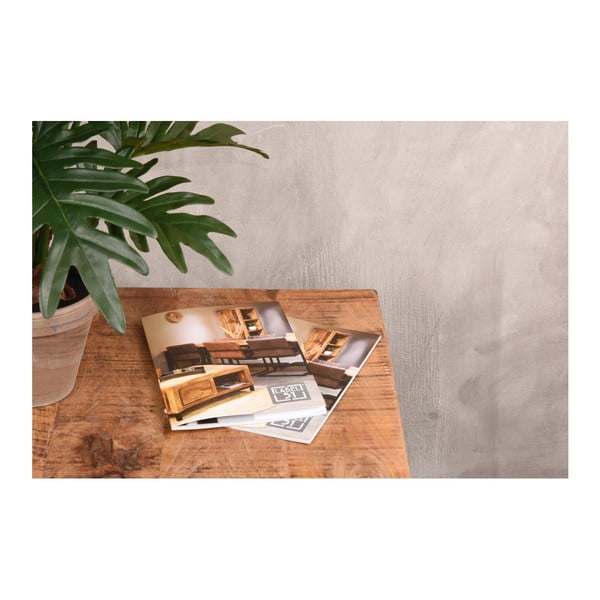 Črna kavna mizica z vrhom iz mangovega lesa LABEL51 Box-image-1