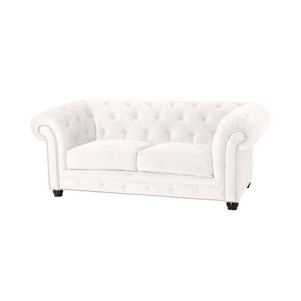 Krem kavč Max Winzer Orleans Velvet, 196 cm-image-1