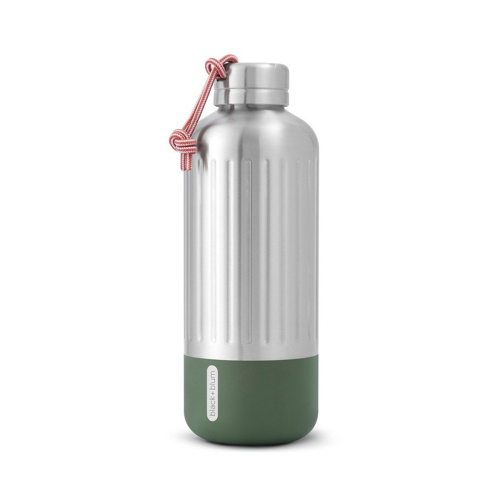 Termovka iz nerjavečega jekla v srebrni barvi 850 ml Explorer – Black + Blum