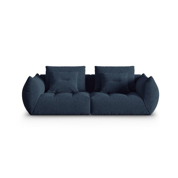 Temno modra sedežna garnitura 232 cm Bloom – Micadoni Home
